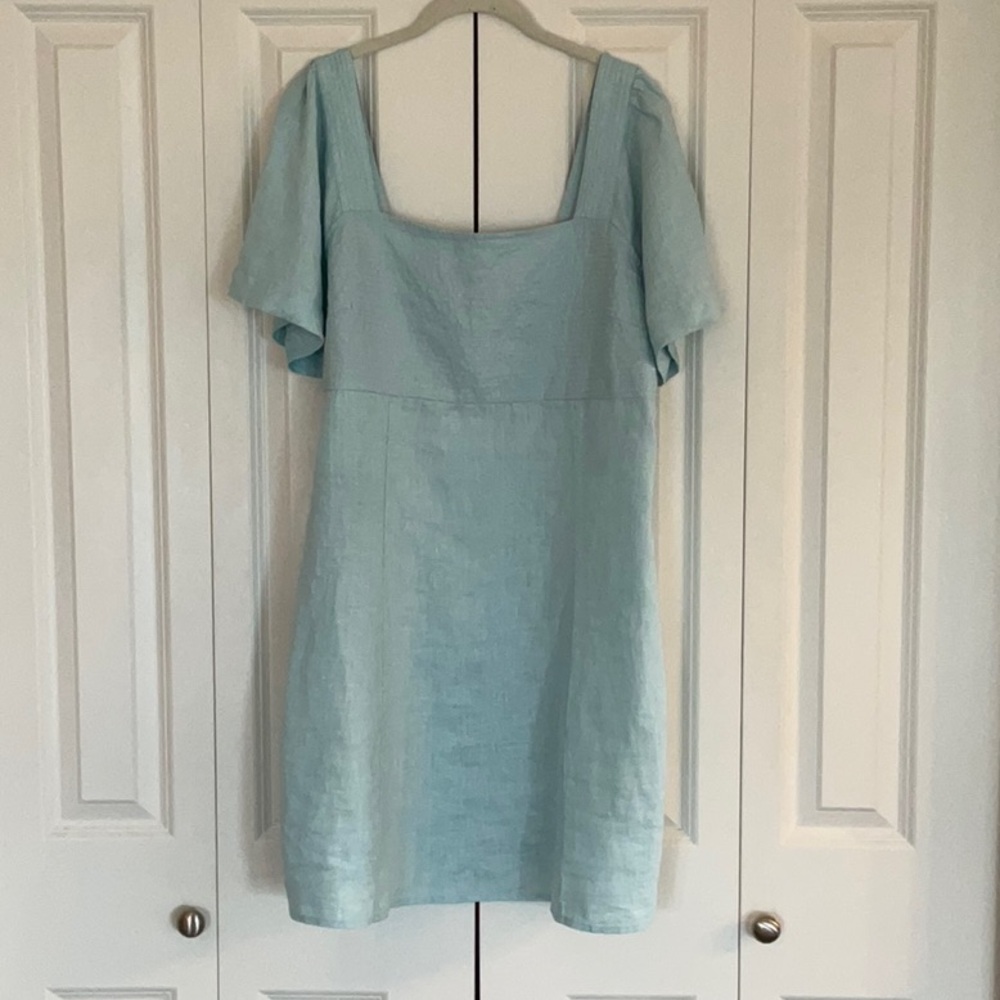 100% Linen Madewell Mini Dress